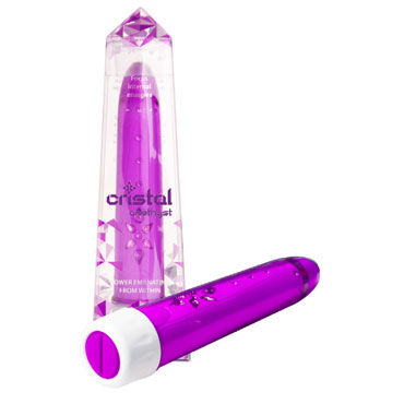 Ideal Cristal Amethyst, Классический вибратор со стразами