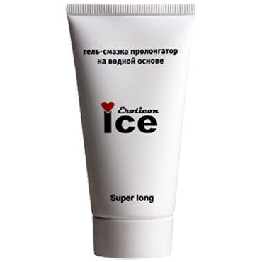 Eroticon Ice Super Long, 50мл, Гель-пролонгатор