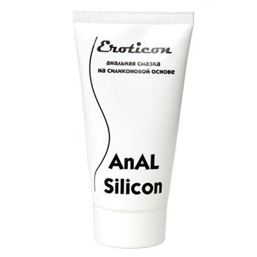 Eroticon Anal Silicon, 50мл, Анальная гель-смазка на силиконовой основе