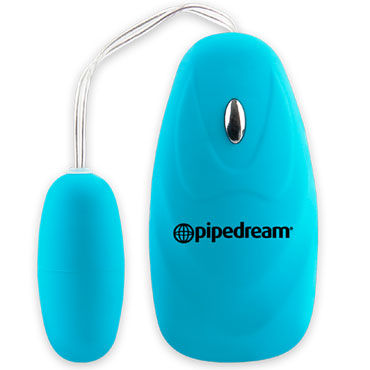 Pipedream Neon Luv Touch 5 Function Bullet, голубое - фото, отзывы