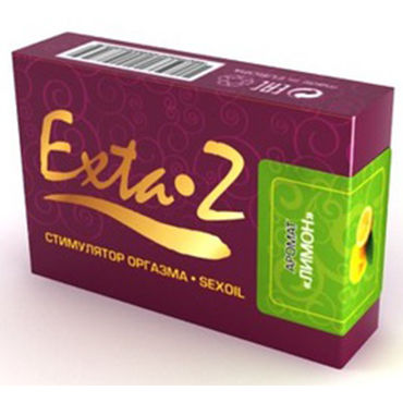 Desire Exta-Z Лимон, 1,5мл, Интимное масло с ароматом лимона