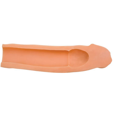 Topco насадка, телесная - Удлинитель для пениса на 4,5см - купить в секс шопе