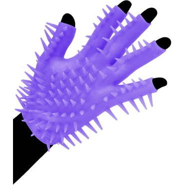 Pipedream Neon Luv Glove, фиолетовый - фото, отзывы