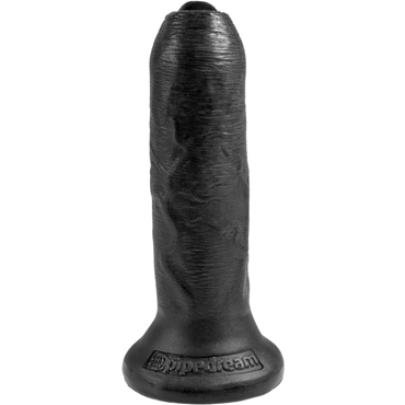 Pipedream King Cock Uncut 15 см, черный - фото, отзывы