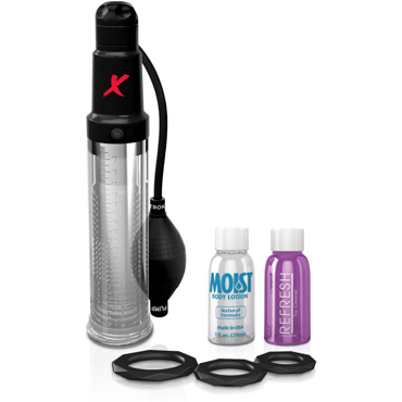 Pipedream PDX Elite Suck-N-Pump Stroker, черная — фото 6