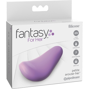 Pipedream Fantasy For Her Vibrating Petite Arouse-Her, фиолетовый, Компактный клиторальный вибростимулятор