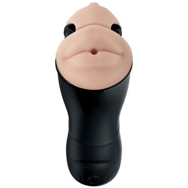 Новинка раздела Секс игрушки - Pipedream PDX ELITE Double Penetration Vibrating Stroker, черный