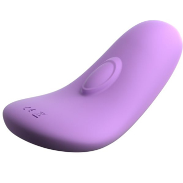 Pipedream Fantasy For Her Remote Silicone Please-Her, фиолетовый - Компактный вибростимулятор с пультом ДУ - купить в секс шопе