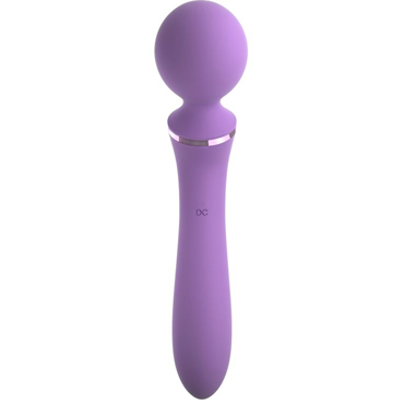 Pipedream Fantasy For Her Flexible Please, фиолетовый - Двухсторонний вибростимулятор для массажа эрогенных зон - купить в секс шопе