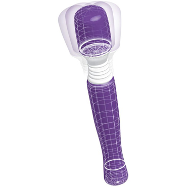Pipedream Maxi Wanachi Massager, фиолетовый - Вибромассажер для тела и эрогенных зон - купить в секс шопе