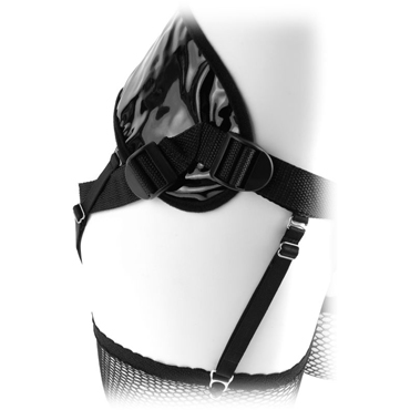 Pipedream Fetish Fantasy Garter Belt Harness, черные - подробные фото в секс шопе Condom-Shop