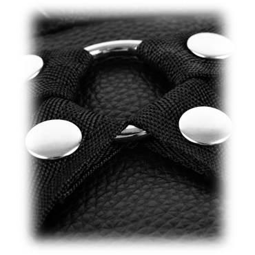 Pipedream Fetish Fantasy Leather Lover's Harness, черные — фото 5