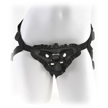 Pipedream Fetish Fantasy Leather Lover's Harness, черные — фото 7