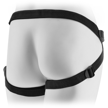 Pipedream Fetish Fantasy Leather Lover's Harness, черные — фото 8