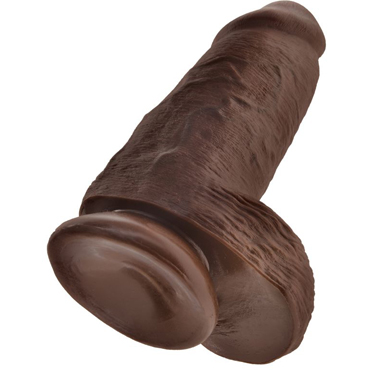 Новинка раздела Секс игрушки - Pipedream King Cock Chubby 23 см, коричневый