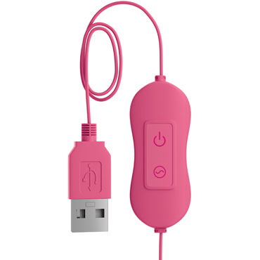 Pipedream OMG! Bullets #Cute USB Bullet, розовый - фото, отзывы