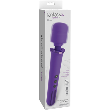 Pipedream Fantasy For Her Her Rechargeable Power Wand, фиолетовый