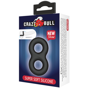 Baile Baile Crazy Bull Super Soft Silicon, черное - фото 7