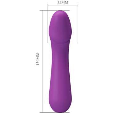 Baile Pretty Love Cetus, фиолетовый - подробные фото в секс шопе Condom-Shop