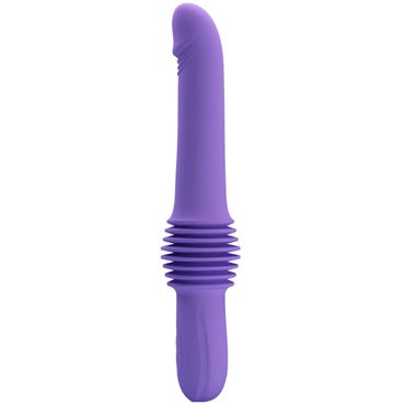Baile Pretty Love Pazuzu, фиолетовый - Вибромассажер имитирующий фрикции - купить в секс шопе