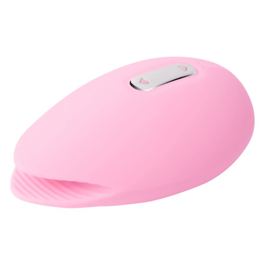 Svakom Candy, розовый - Вибростимулятор клитора с эффектом поцелуя рыбки - купить в секс шопе
