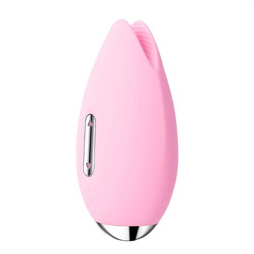 Svakom Candy, розовый, Вибростимулятор клитора с эффектом поцелуя рыбки