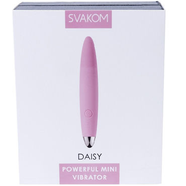 Svakom Daisy, розовый - Перезаряжаемый вибростимулятор клитора - купить в секс шопе