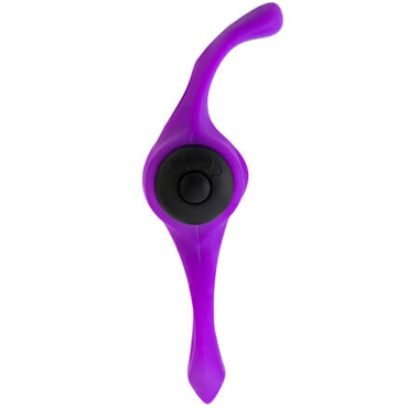 Adrien Lastic Lingus MAX, фиолетовое - Эрекционное виброкольцо - купить в секс шопе