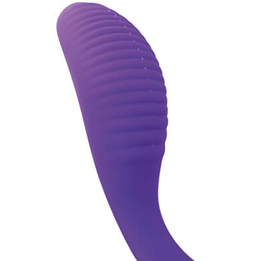 Adrien Lastic Mini Romeo, фиолетовый - Вибратор для стимуляции точки G и клитора с пультом управления LRS - купить в секс шопе