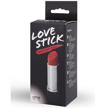 Seven Creations Love Stick Discrete Lipstick Vibrator, черный - фото, отзывы