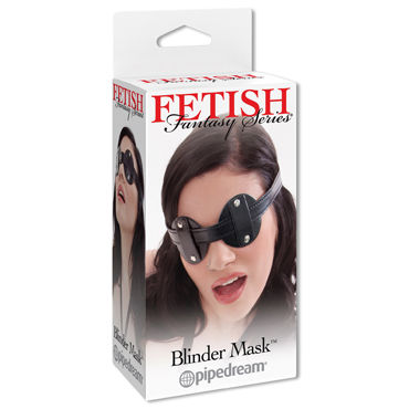 Pipedream Fetish Fantasy Series Blinder Mask, черная — фото 1
