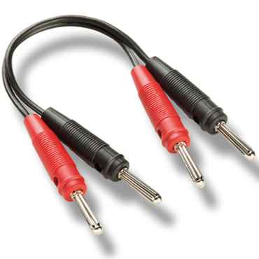 Mystim Adaptor - 4 mm Double Banana Plug — фото 1