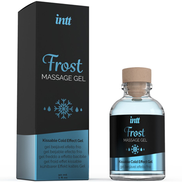Intt Massage Gel Frost, 30 мл, Массажный гель с ароматом мяты и охлаждающим эффектом