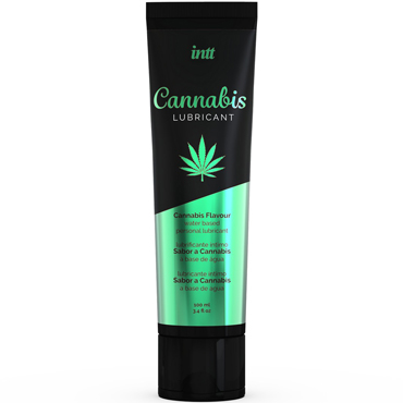 Intt Lubricant Cannabis, 100 мл, Интимный гель на водной основе с ароматом конопли