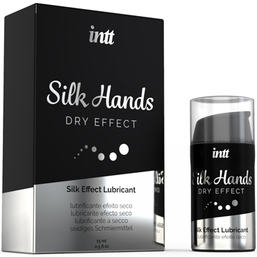 Intt Silk Hands Dry Effect, 15 мл, Интимный гель на силиконовой основе