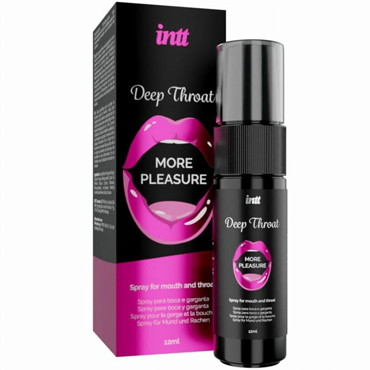 Intt Deep Throat More Pleasure, 12 мл, Спрей для глубокого минета