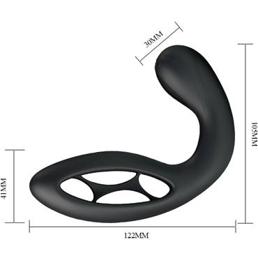 Baile Fabulous Prostate Stimulator, черный — фото 3