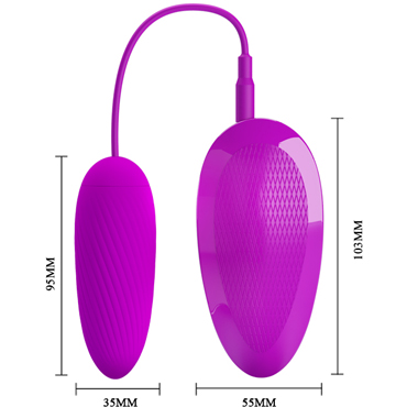 Baile Desirable Flirt Naughty Egg, фиолетовое — фото 3