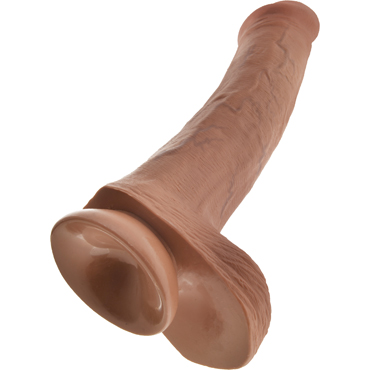Pipedream King Cock Cock with Balls 33см, телесный — фото 4