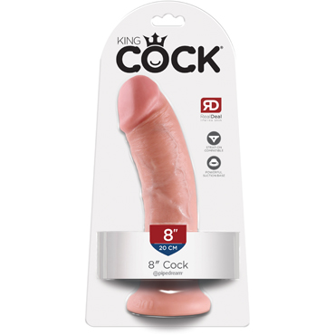 Pipedream King Cock 20см, телесный — фото 1