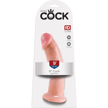 Pipedream King Cock 23см, телесный — фото 1