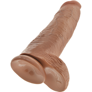 Pipedream King Cock Cock with Balls 31см, телесный — фото 4