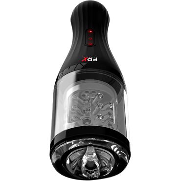 Pipedream PDX Elite Talk Dirty Rotobator, черный — фото 2