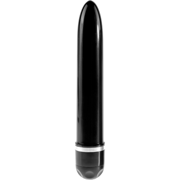 Pipedream King Cock Vibrating Stiffy 20см, бежевый — фото 3