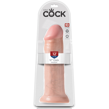 Pipedream King Cock 31см, телесный — фото 1
