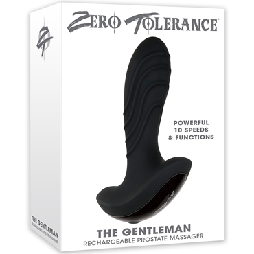 Evolved Zero Tolerance The Gentleman, черный - подробные фото в секс шопе Condom-Shop