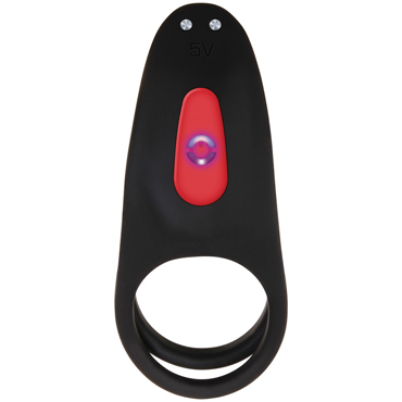 Evolved Zero Tolerance Vibrating Girth Enhancer, черное - Эрекционное кольцо-сбруя с пультом ДУ - купить в секс шопе