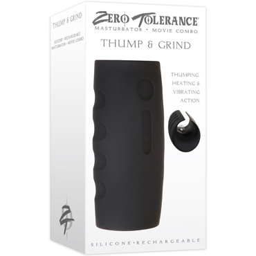 Evolved Zero Tolerance Thump & Grind, черный - подробные фото в секс шопе Condom-Shop