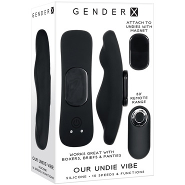 Новинка раздела Секс игрушки - Evolved Gender X Our Undie Vibe, черный