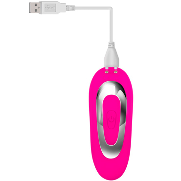 Evolved Adam & Eve Dual Entry Vibe, фуксия — фото 2